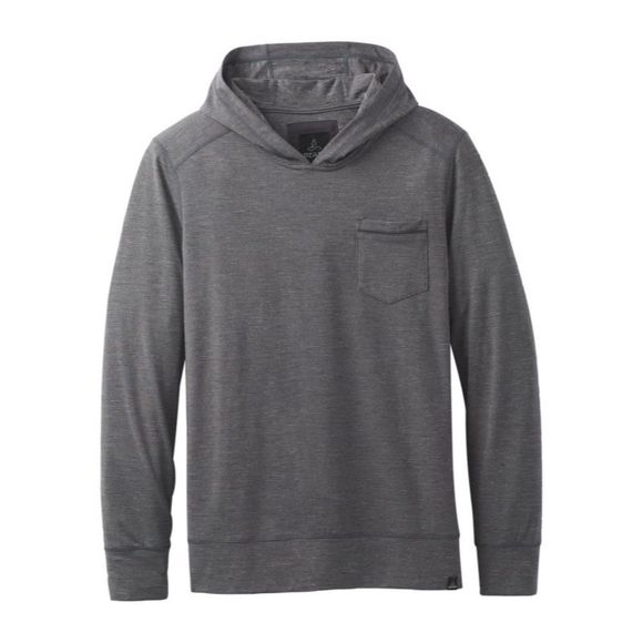 PrAna Pacer Hoodie in Dark Grey - Picture 2 of 5